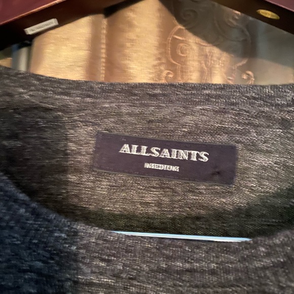 All Saints crew neck sweater excellent condition - Picture 3 of 4
